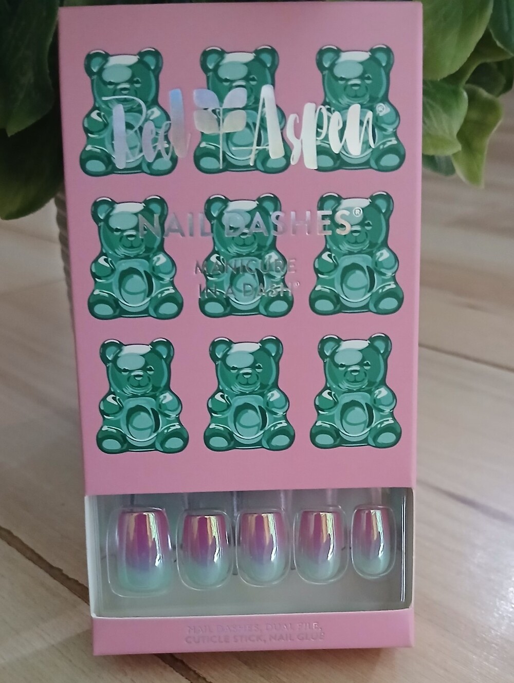 Brand New Red Aspen Press On Nails I Like It Sugar-Coated, Charlie